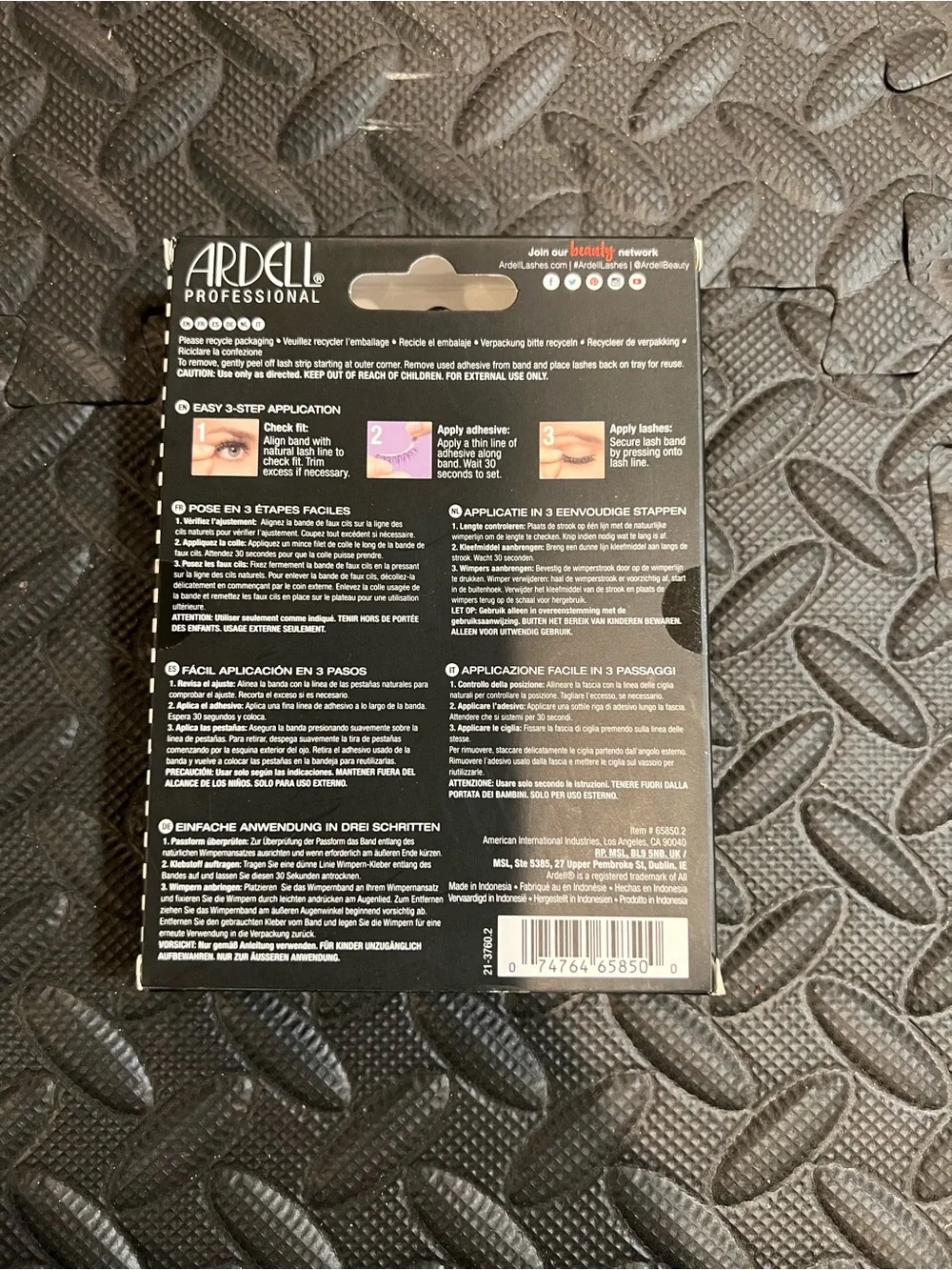Ardell Professional False Eyelashes - Black